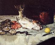 Edouard Manet Still Life with Fish china oil painting artist